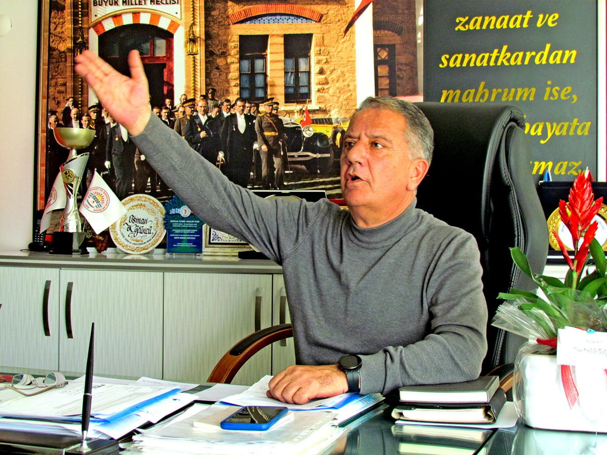 ÇESO BAŞKANI OSMAN KÖFÜNCÜ: "SEÇİM SÜRECİ SONA ERDİ, 2 BİN 200 ESNAFIN TAMAMININ...