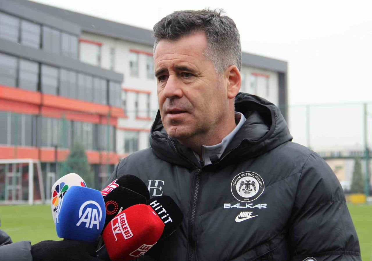 ÇORUM FK TEKNİK DİREKTÖR HÜSEYİN EROĞLU, DEPLASMANDA, İÇ SAHADA FARK ETMEDEN HER MAÇI KAZANMAK...