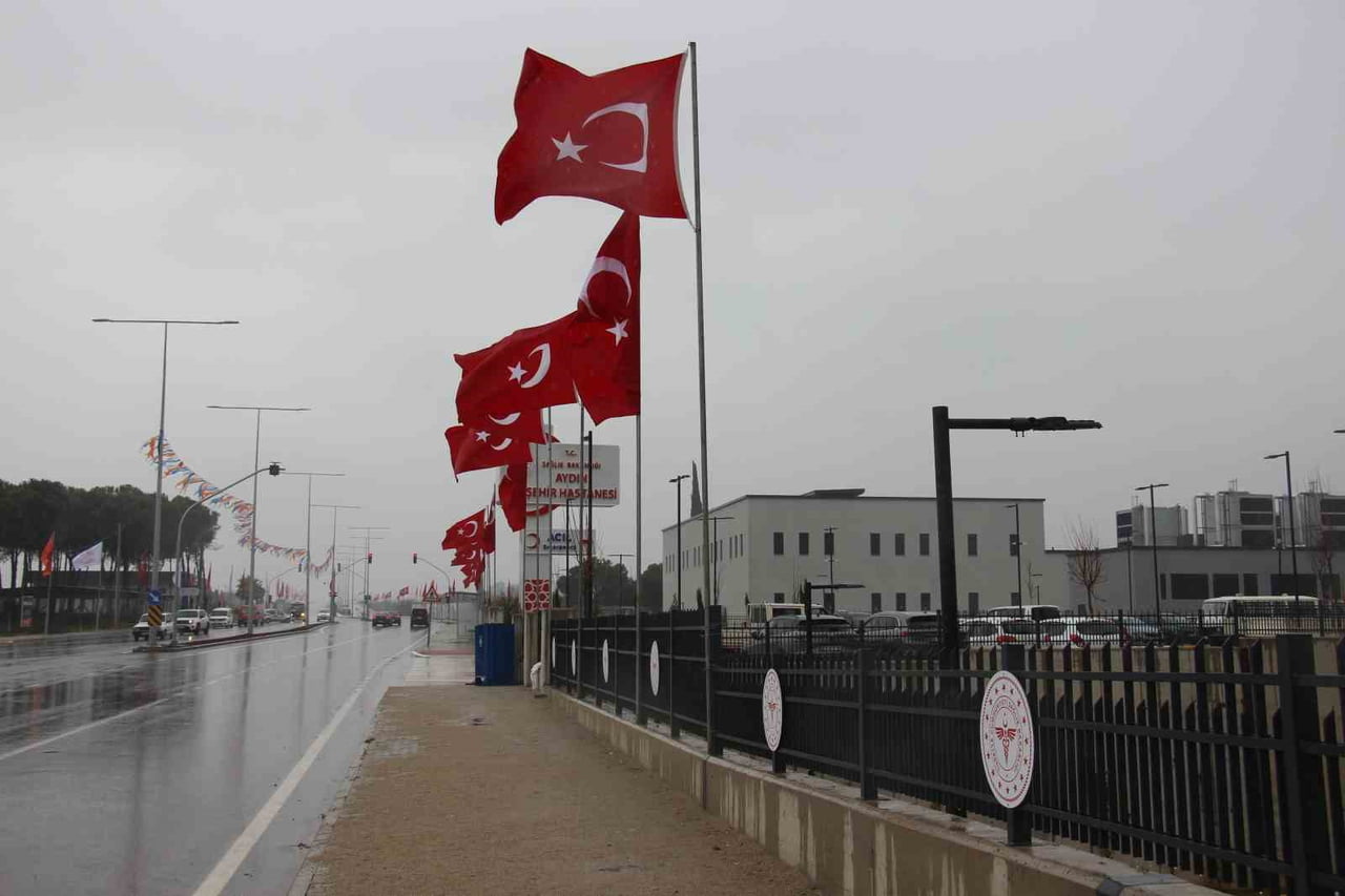 CUMHURBAŞKANI RECEP TAYYİP ERDOĞAN'IN AÇILIŞINI YAPACAĞI AYDIN ŞEHİR HASTANESİ'NDE HAZIRLIKLAR...