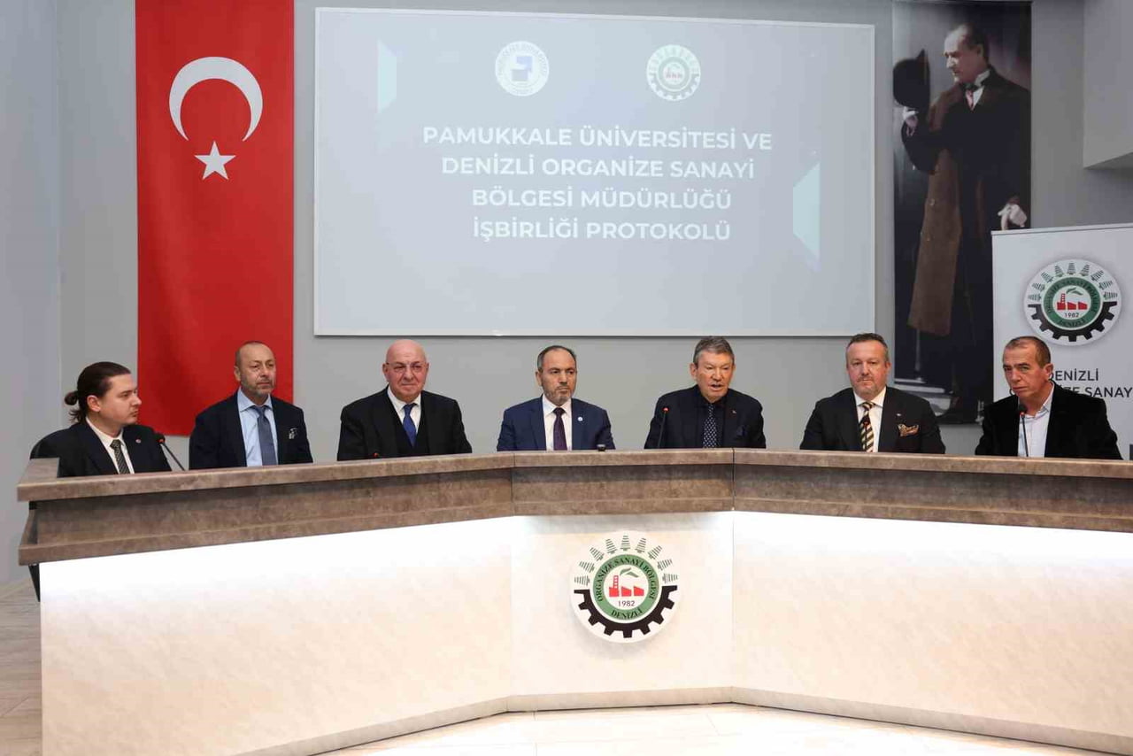 DENİZLİ ORGANİZE SANAYİ BÖLGESİ İLE PAMUKKALE ÜNİVERSİTESİ (PAÜ) ARASINDA, BÖLGEYE MESLEK...