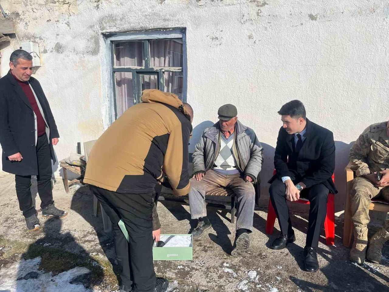 DİGOR KAYMAKAMI KAHRAMAN, ÇATAK KÖYÜNDE(KARS-İHA)