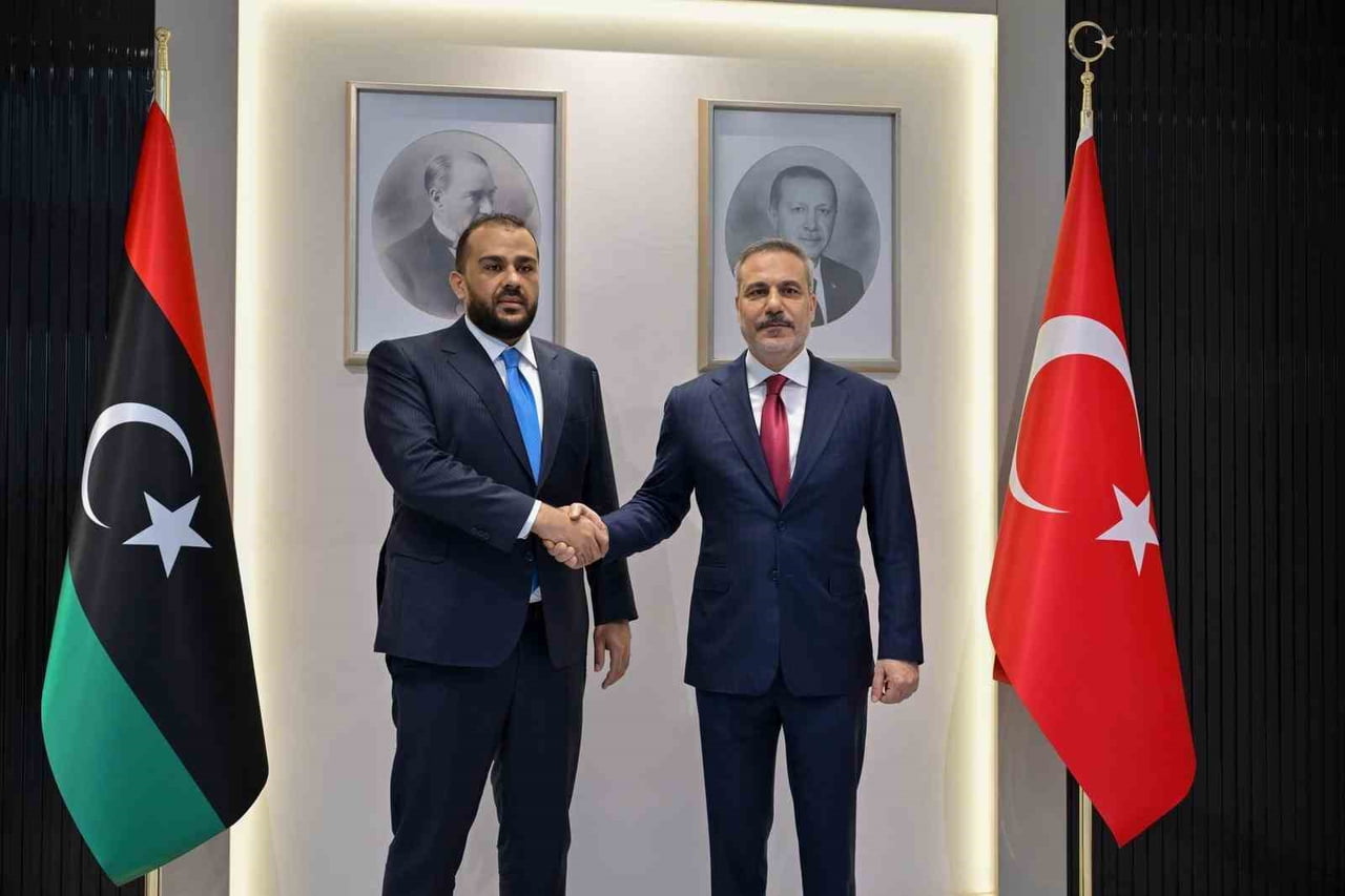 DIŞİŞLERİ BAKANI HAKAN FİDAN, LİBYA MİLLİ BİRLİK HÜKÜMETİ SAVUNMA BAKANVEKİLİ ABDÜSSELAM ZUBİ İLE...