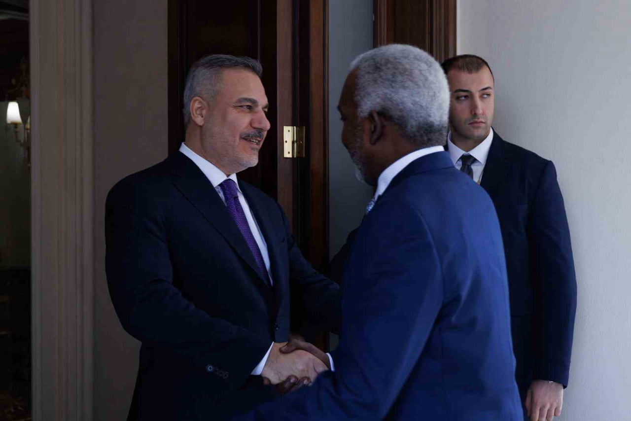 DIŞİŞLERİ BAKANI HAKAN FİDAN, NİJERYA FEDERAL CUMHURİYETİ DIŞİŞLERİ BAKANI YUSUF MAİTAMA TUGGAR...