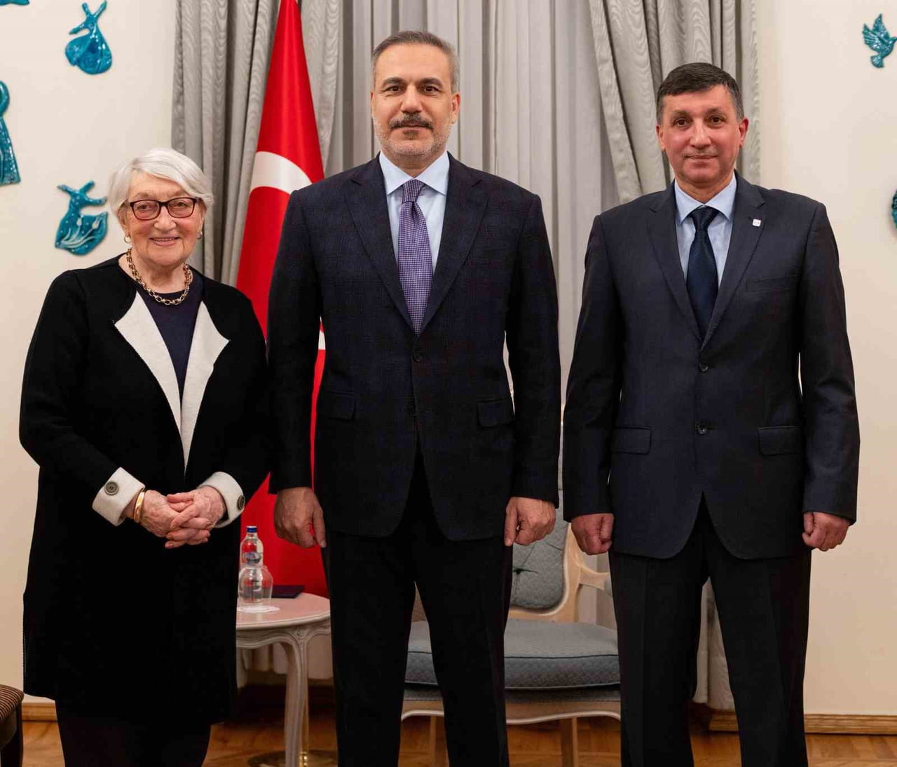 DIŞİŞLERİ BAKANI HAKAN FİDAN, RESMİ ZİYARET NEDENİLYE BULUNDUĞU LİTVANYA’DAKİ TEMASLARI KAPSAMINDA...