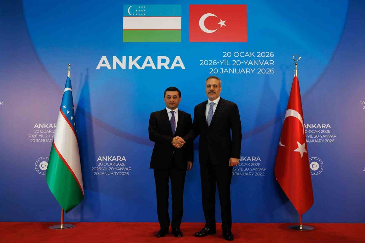 DIŞİŞLERİ BAKANI HAKAN FİDAN VE ÖZBEKİSTAN DIŞİŞLERİ BAKANI BAHTİYOR SAİDOV