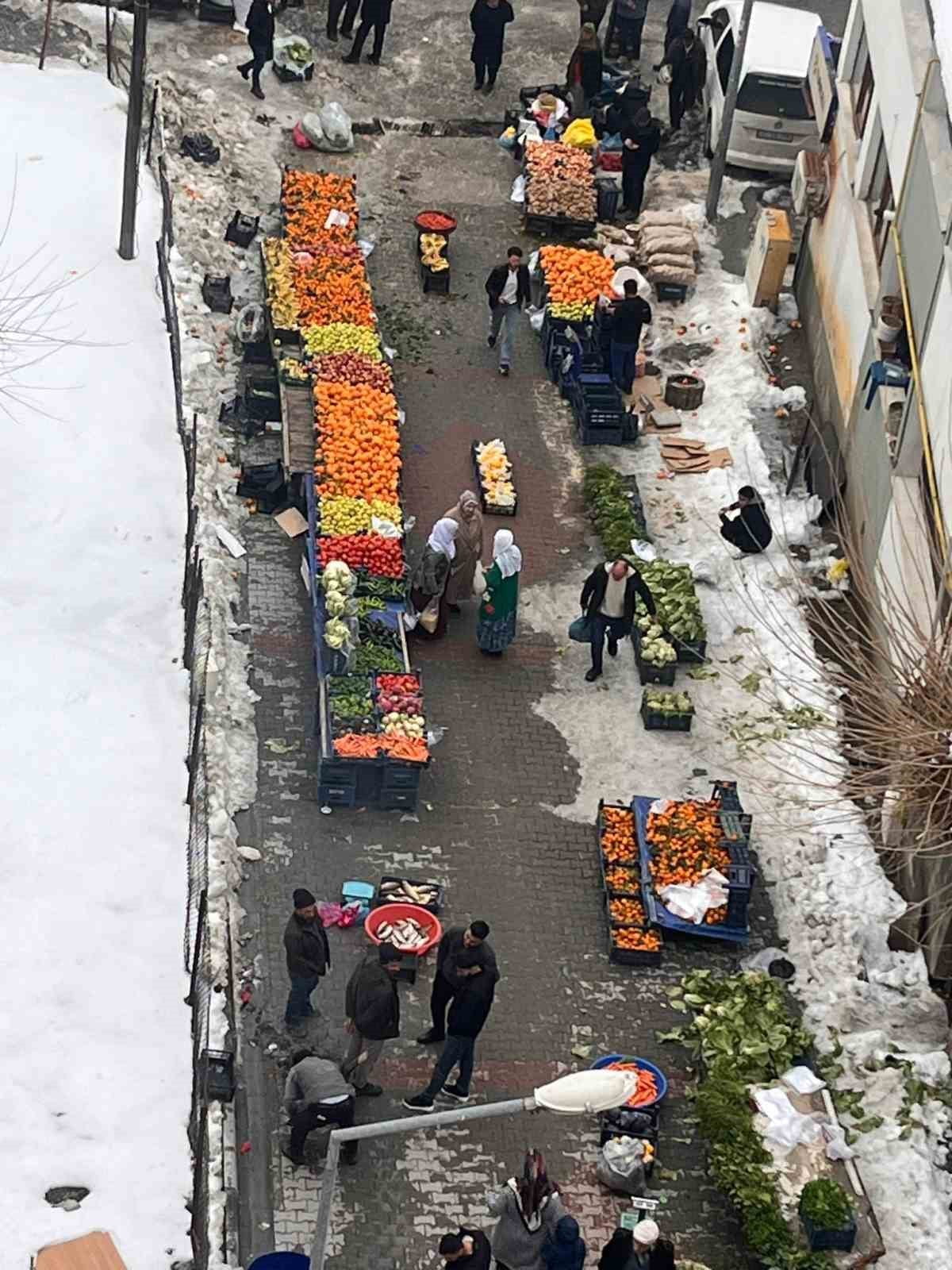 DİYARBAKIR’IN KULP İLÇESİNDE NEREDEYSE BİR AY BOYUNCA ETKİLİ OLAN KAR YAĞIŞI VE DONDURUCU...