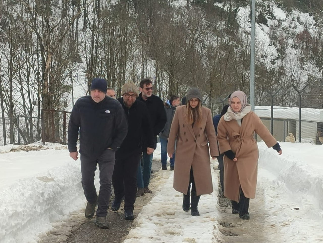 DOĞA KORUMA VE MİLLİ PARKLAR (DKMP) 9. BÖLGE MÜDÜRLÜĞÜ YÖNETİCİLERİ, DÜZCE'DEKİ TABİAT PARKLARI VE...