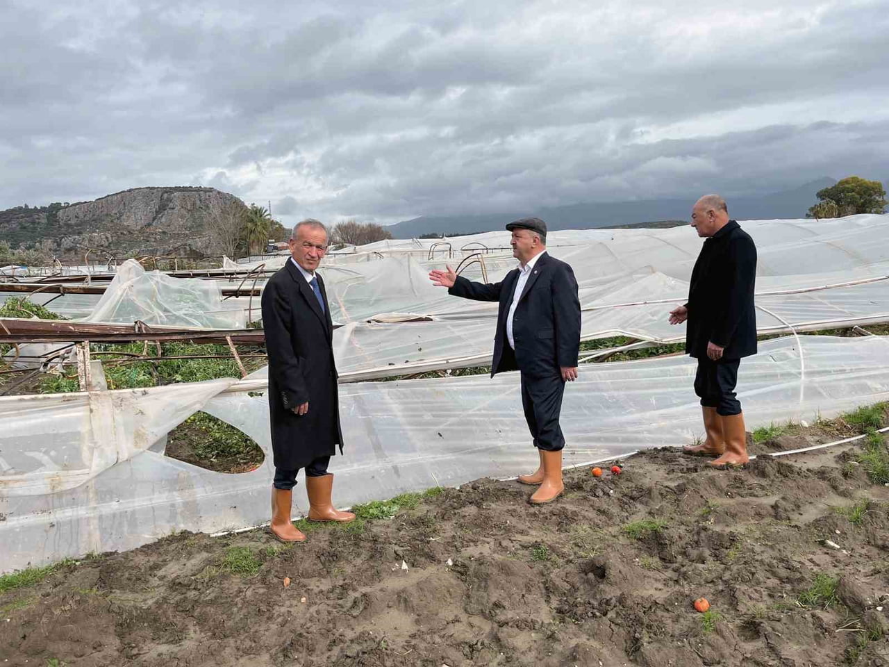 DOLU VE HORTUMUN VURDUĞU SEYDİKEMER’DE ODA BAŞKANLARINDAN DESTEK ÇAĞRISI