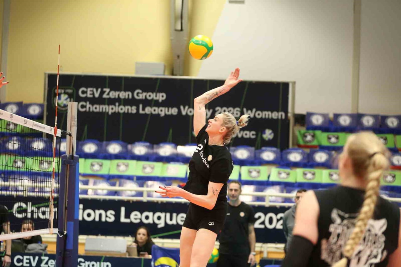 ECZACIBAŞI DYNAVİT, ZELEZNİCAR MAÇININ HAZIRLIKLARINA TÜM HIZIYLA DEVAM ETTİ.