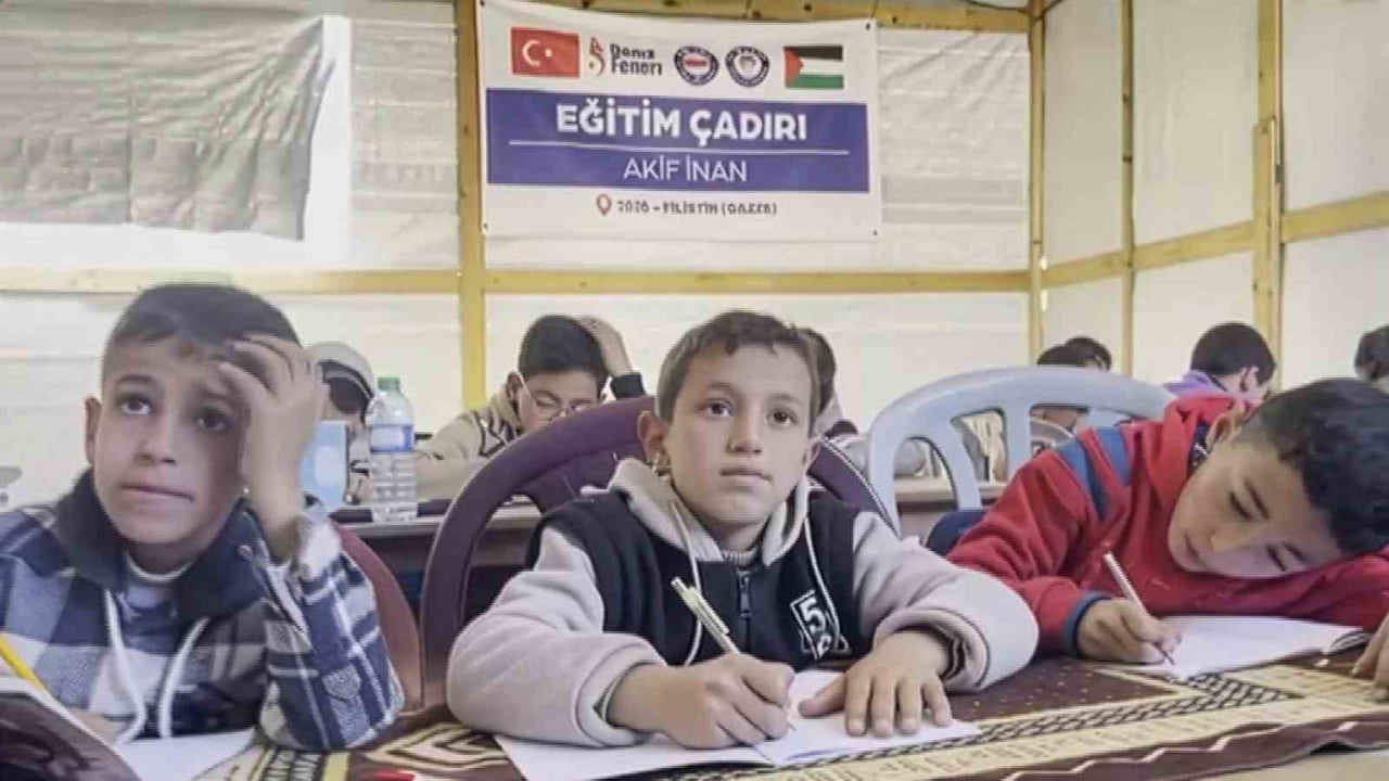 EĞİTİMCİLER BİRLİĞİ SENDİKASI (EĞİTİM-BİR-SEN), DENİZ FENERİ DERNEĞİ İLE BİRLİKTE GAZZE'DE MEHMET...