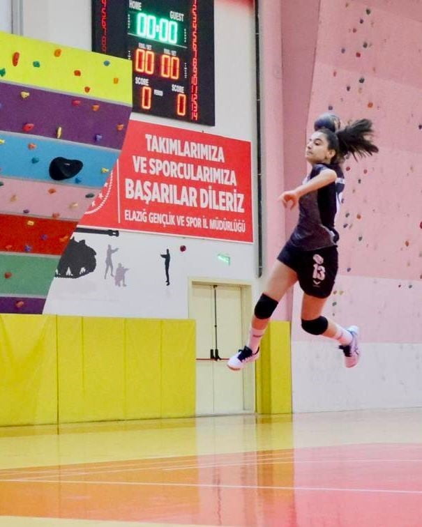 ELAZIĞ GENÇLİK VE SPOR KULÜBÜ SPORCUSU ECRİN KEHYA, U16 MİLLİ TAKIM KAMPINDA