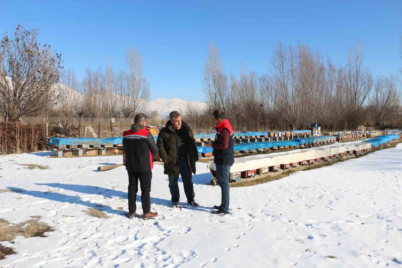 ERZİNCAN’DA ARICILIĞA DESTEK SÜRÜYOR