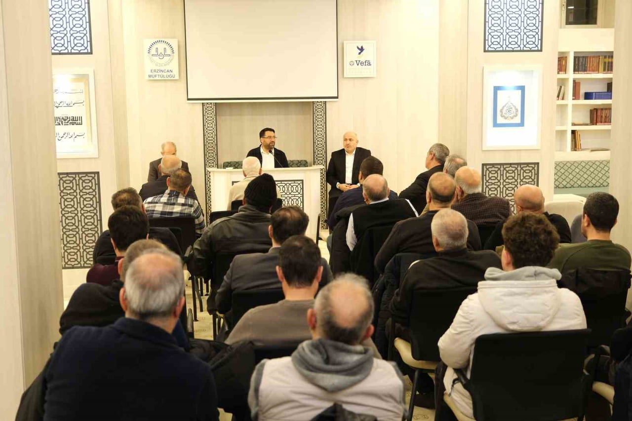 ERZİNCAN İL MÜFTÜLÜĞÜNDEN HAYIRSEVER İŞ İNSANLARIYLA İSTİŞARE TOPLANTISI