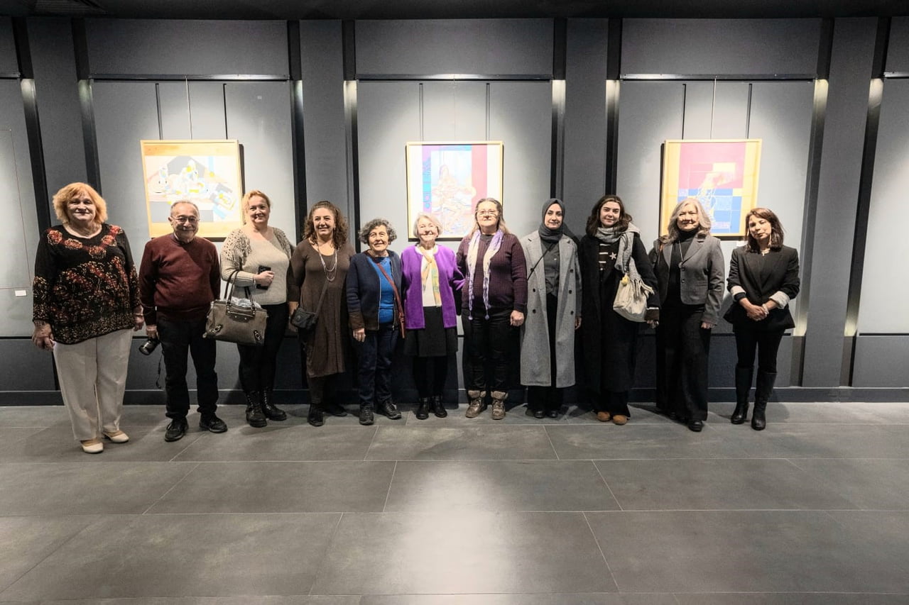 ESKİŞEHİR'DE ‘KARE KÖK-K/SQUARE ROOT-K’ RESİM SERGİSİ İLGİ GÖRDÜ. ESKİŞEHİRLİ RESSAM FATMA GARİP...