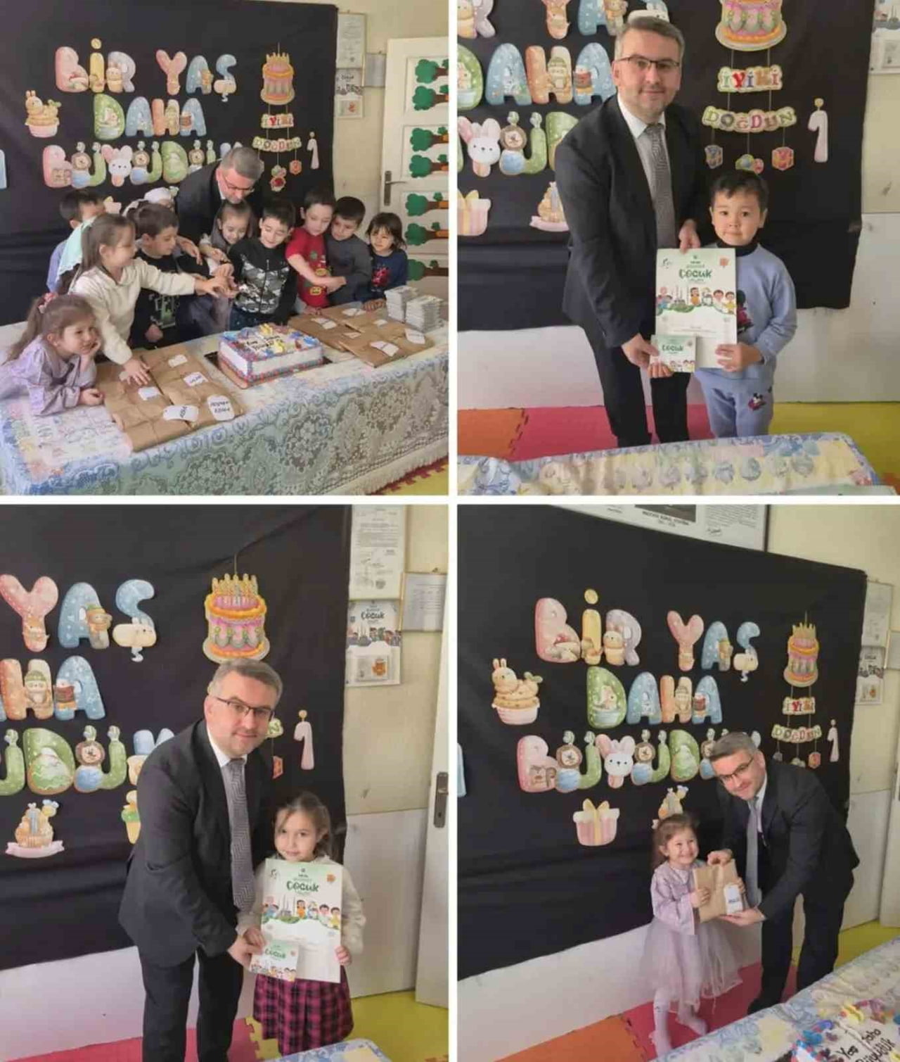 ESKİŞEHİR ÇİFTELER İLÇE MÜFTÜSÜ KERİM BAYUK, MERKEZ 4-6 YAŞ KUR’AN KURSU'NDA EĞİTİM GÖREN MİNİK...