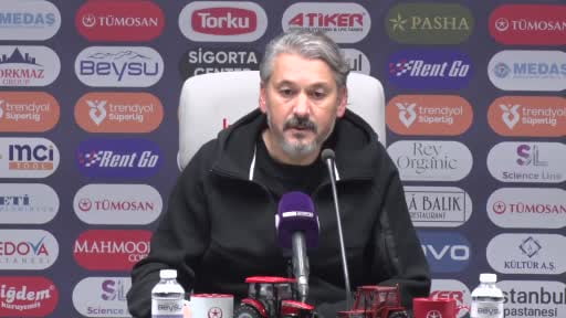 Eyüpspor Teknik Direktörü Atila Gerin, Konyaspor karşılaşmasının ardından yaptığı açıklamada...