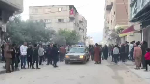 Filistinli kaynaklar, İsrail'in Gazze Şeridi'ndeki Al-Maghazi Mülteci Kampı yakınlarında...