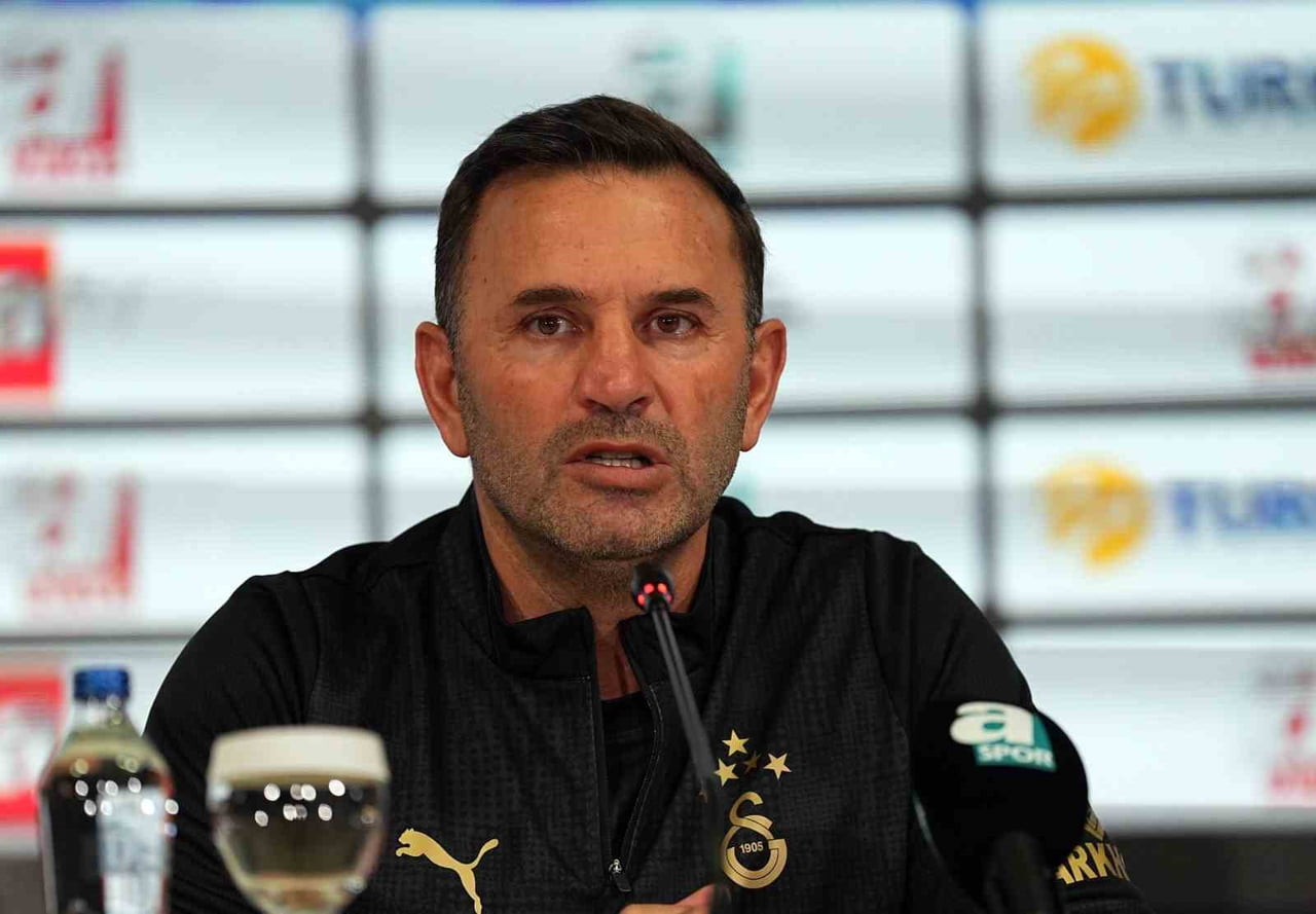 GALATASARAY TEKNİK DİREKTÖRÜ OKAN BURUK, TURKCELL SÜPER KUPA FİNALİNDE FENERBAHÇE OYNAYACAKLARI...