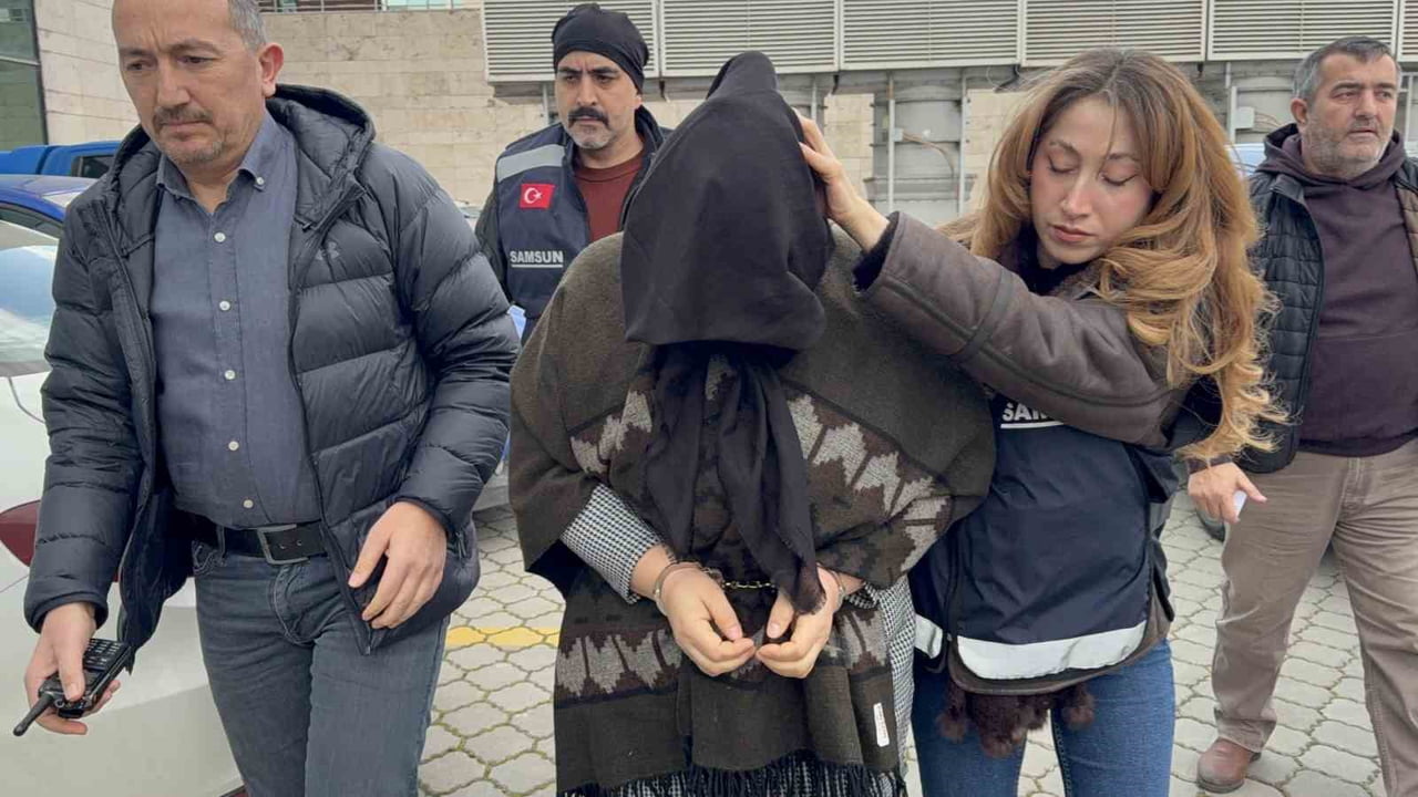 GAMZE S.(38) ADLİYEYE SEVK EDİLDİ.