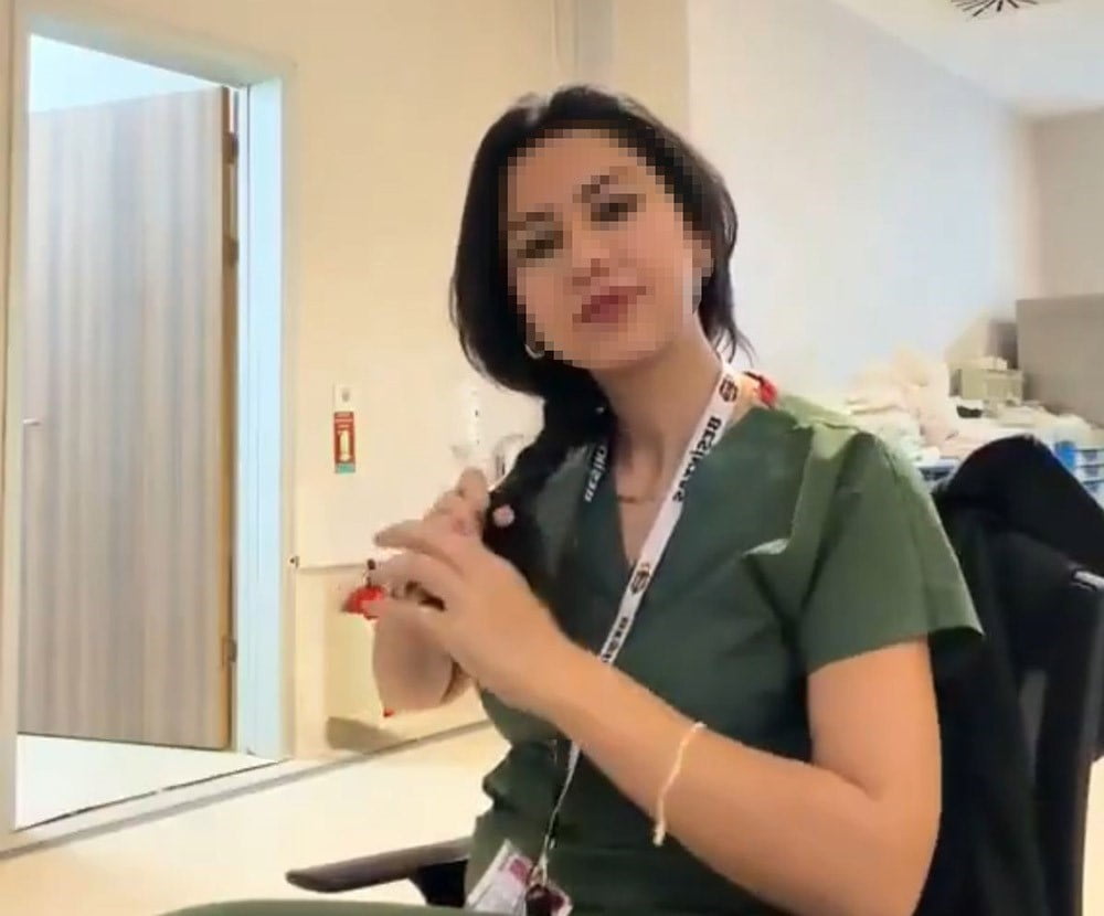 GÖZALTINA ALINAN HEMŞİRE, ADLİ KONTROLLE SERBEST BIRAKILDI.