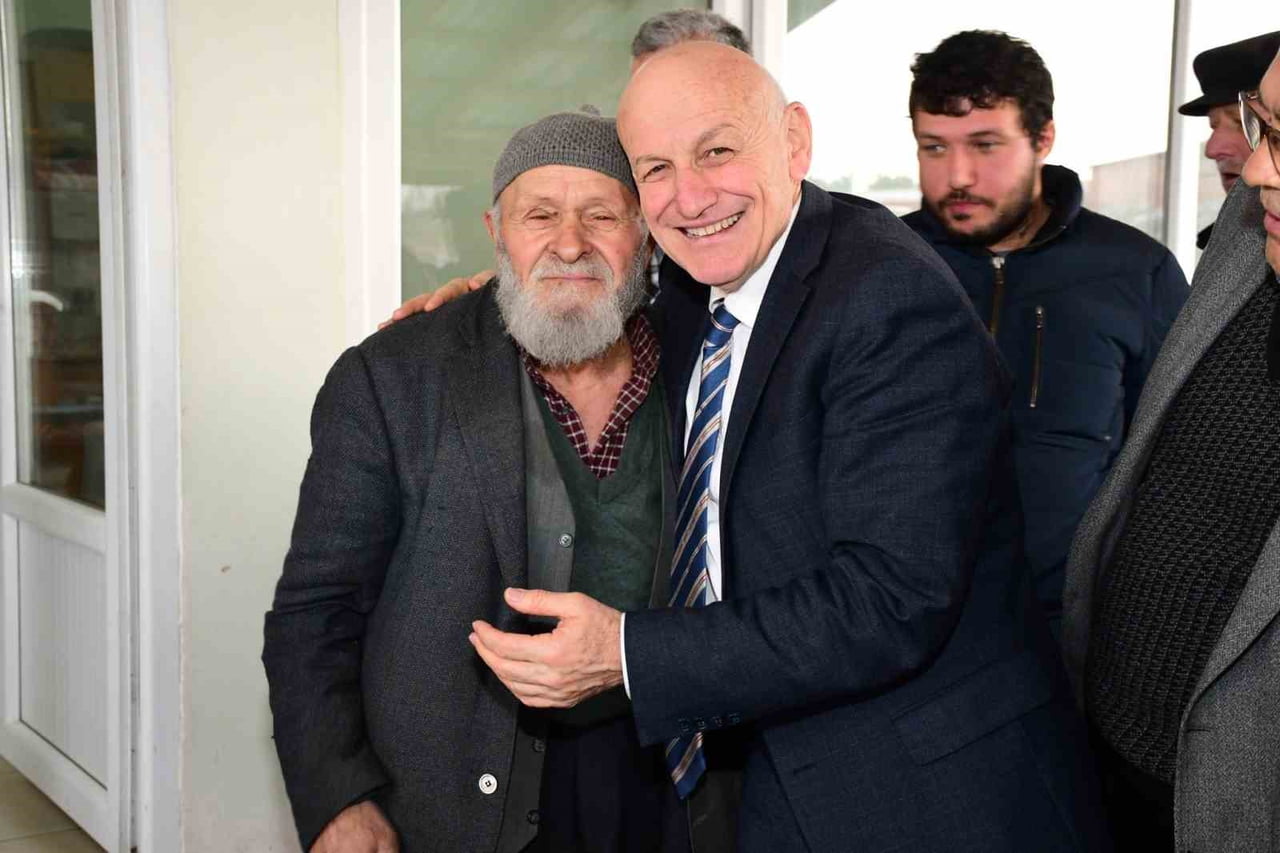 HALK BULUŞMASINDA VATANDAŞLARLA BİR ARAYA GELEN SAMSUN TERME BELEDİYE BAŞKANI ŞENOL KUL, "BİZ...