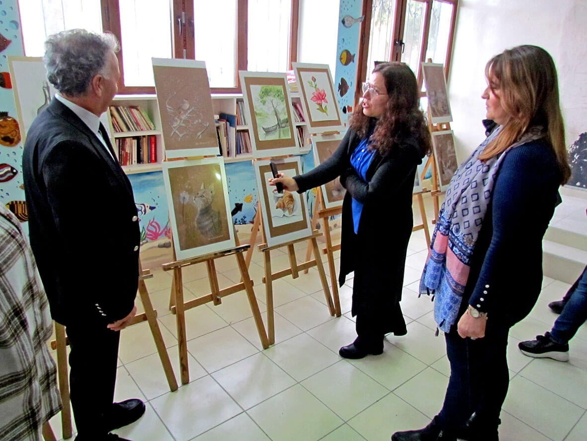 HALK EĞİTİM MÜDÜRÜ ALİ RIZA DOĞRUYOL, ESERLER HAKKINDA BİLGİ ALDI