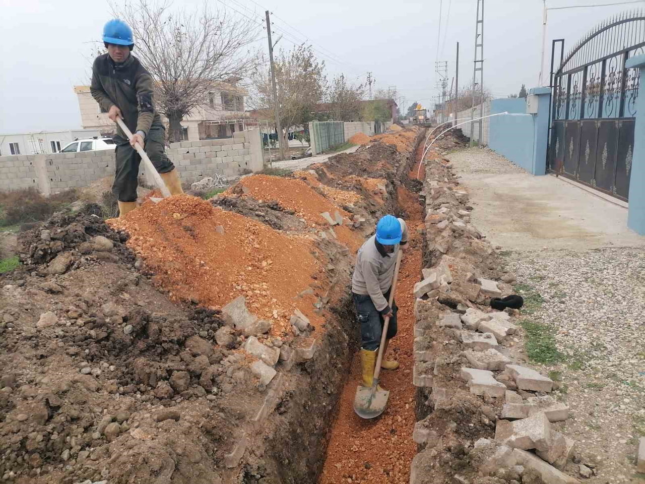 HATAY BÜYÜKŞEHİR BELEDİYESİ SU VE KANALİZASYON İDARESİ GENEL MÜDÜRLÜĞÜ’NÜN ÇALIŞMALARIYLA KIRIKHAN...
