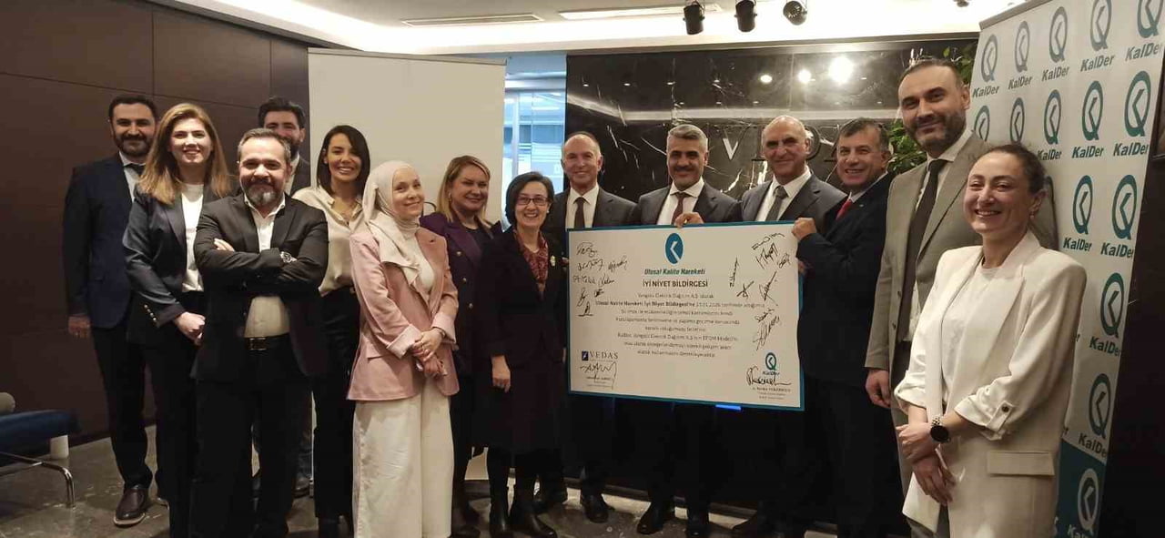 HİZMET KALİTESİNİ SÜREKLİ GELİŞTİRMEYİ HEDEFLEYEN VEDAŞ, KALİTE ODAKLI YÖNETİM ANLAYIŞINI...