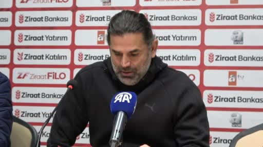 Iğdır FK Teknik Direktörü İbrahim Üzülmez, Eyüpspor mağlubiyetinin ardından, "Şanssızlıklar devam...