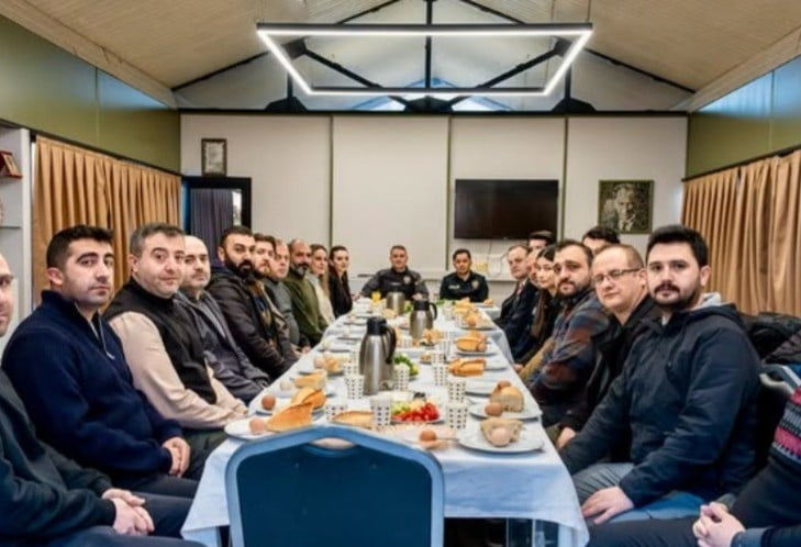 İL EMNİYET MÜDÜRÜ ŞENER, PERSONELLE BİR ARAYA GELDİ