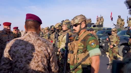 Irak Savunma Bakanlığı, terör örgütü DEAŞ ile mücadele kapsamında ABD öncülüğünde kurulan...
