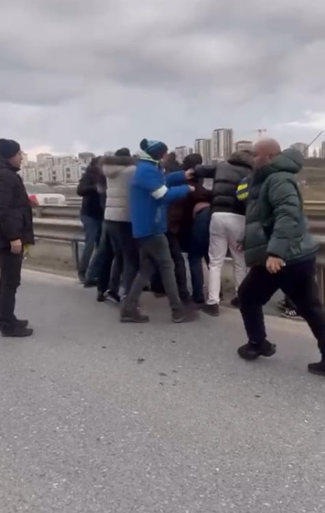 İSTANBUL'UN BAŞAKŞEHİR İLÇESİNDE AKŞAM SAATLERİNDE OYNANACAK GALATASARAY - FENERBAHÇE MAÇI...