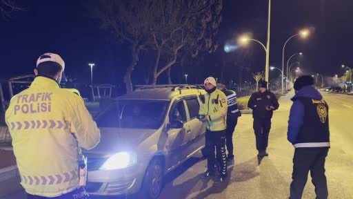 İznik'te yılbaşı gecesi huzur ve güven uygulaması