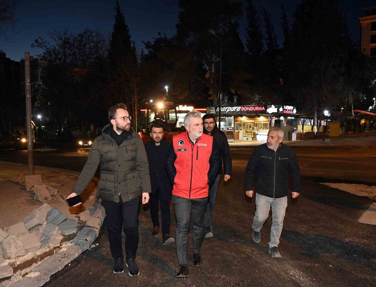 KAHRAMANMARAŞ'TA BÜYÜKŞEHİR BELEDİYESİ, ALTYAPI VE İNŞA FAALİYETLERİNİN TAMAMLANDIĞI ZÜBEYDE HANIM...