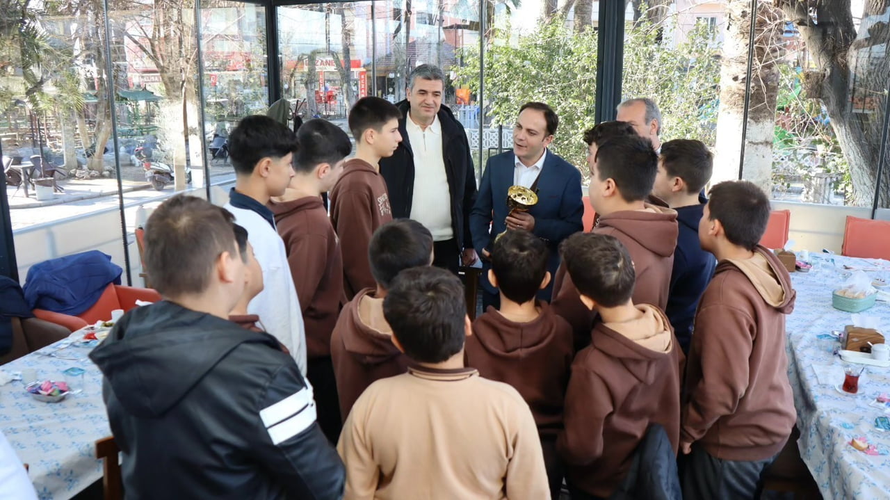 KARPUZLU KAYMAKAMLIĞI, AYDIN BİRİNCİSİ OLAN ŞEHİT ŞENOL AKAR ORTAOKULU YILDIZ ERKEKLER VOLEYBOL...