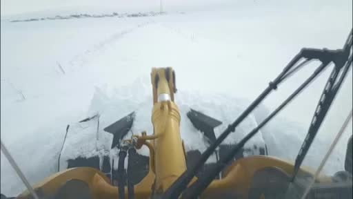 Kars’ta ‘Kar Kaplanları’ndan hayat mesaisi