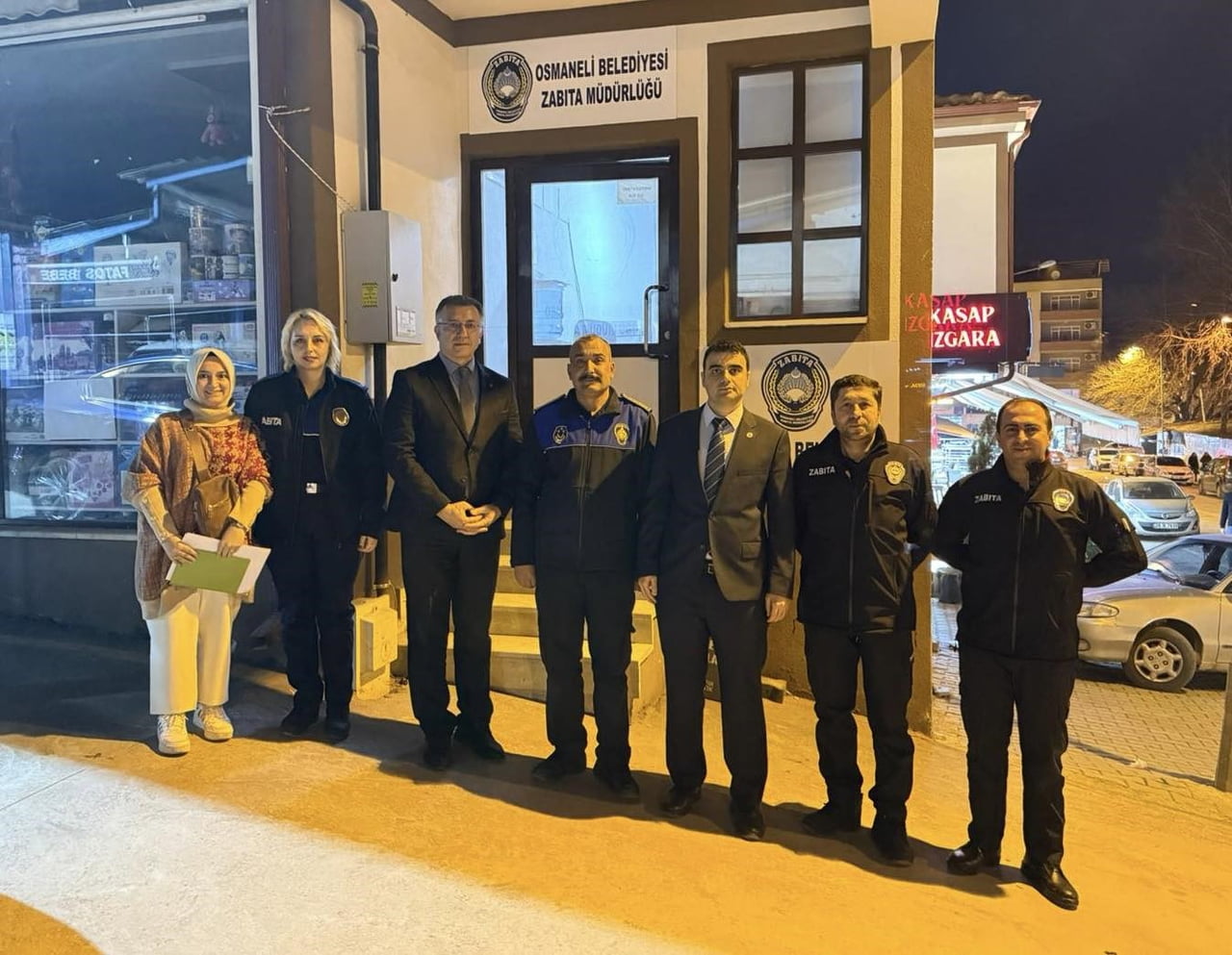 KAYMAKAM KILIÇ İTFAİYE VE ZABITA ÇALIŞMALARINI İNCELEDİ