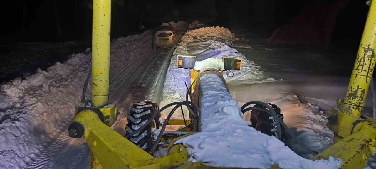 KAYSERİ BÜYÜKŞEHİR BELEDİYESİ, KAR YAĞIŞI VE TİPİ SONRASI ŞEHİR MERKEZİ VE KIRSAL MAHALLELERDE...