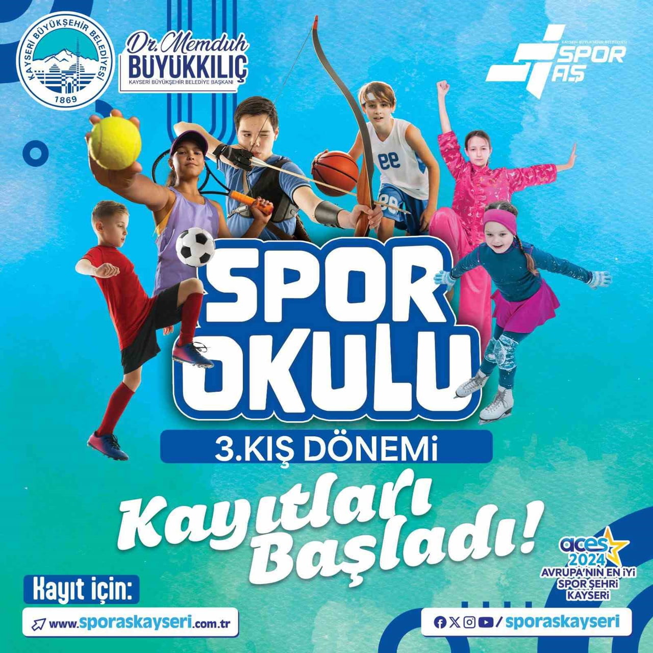 KAYSERİ BÜYÜKŞEHİR BELEDİYESİ’NİN SPOR ALANINDA MARKA KURULUŞU SPOR A.Ş. TARAFINDAN DÜZENLENECEK...