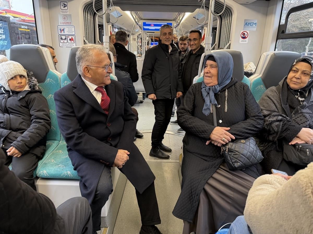 KAYSERİ BÜYÜKŞEHİR BELEDİYESİ ULAŞIM A.Ş.; 2025 YILI BOYUNCA TRAMVAY VE OTOBÜS HATLARINDA TOPLAM...