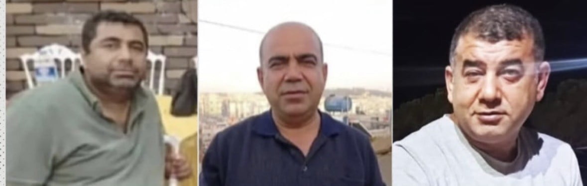 KAZADA HAYATINI KAYBEDEN AYDIN (SOLDA), HÜSEYİN (ORTADA) VE NİHAT DÜNDAR (SAĞDA)