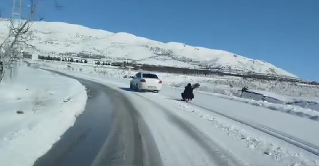 KIZAĞI ARAÇLA ÇEKTİ