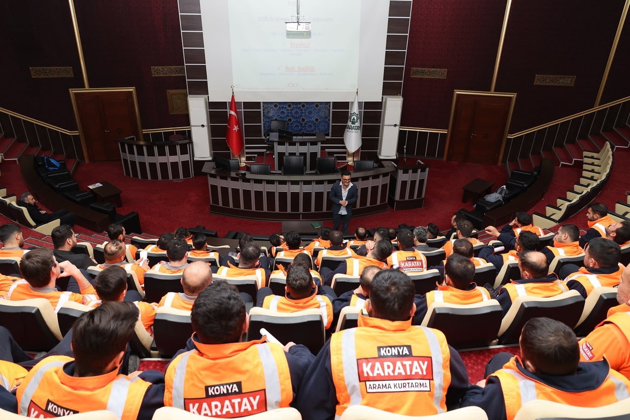 KONYA’NIN MERKEZ KARATAY İLÇE BELEDİYESİ, AFETLERE HAZIRLIK KAPSAMINDA OLUŞTURDUĞU ARAMA VE...