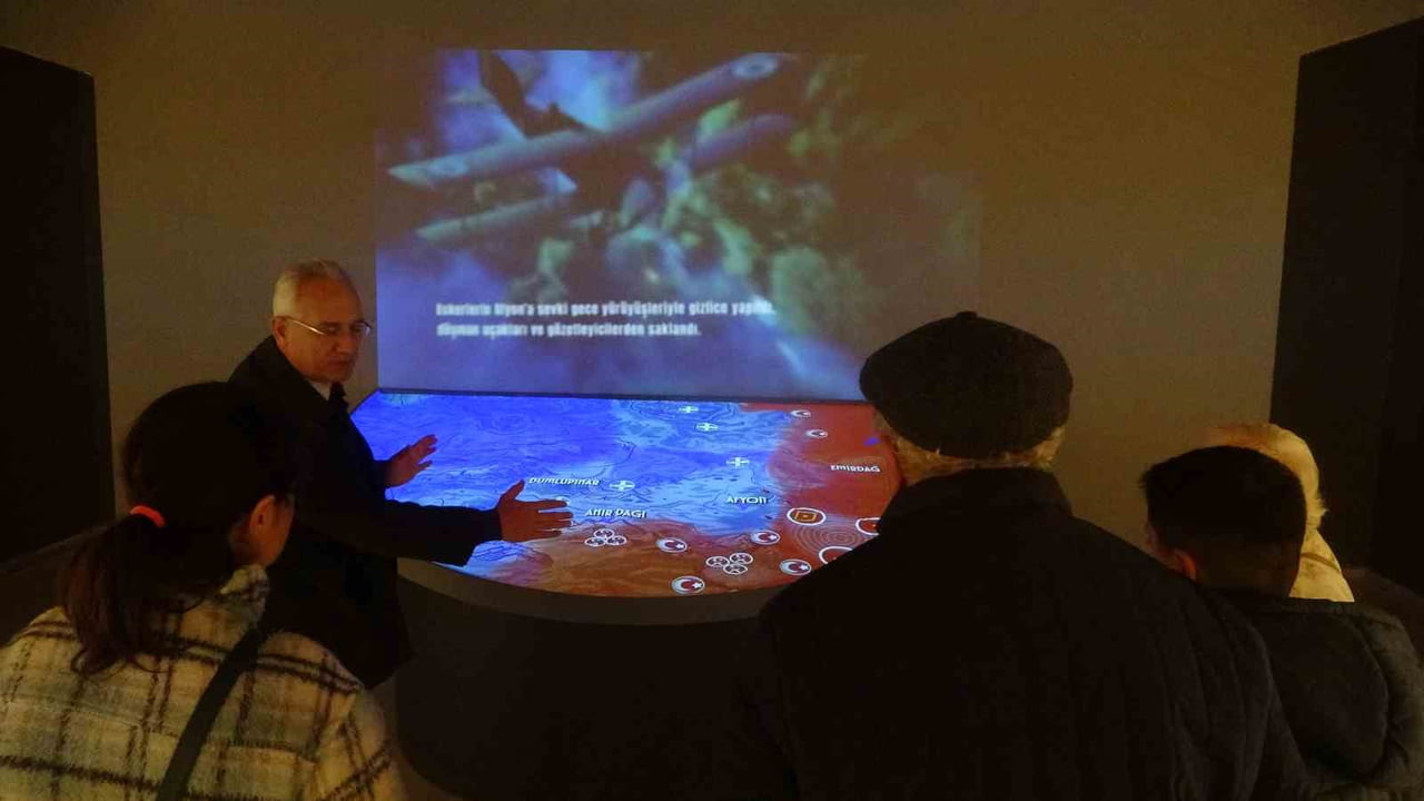 KÜTAHYA İL ÖZEL İDARESİ TARAFINDAN HAYATA GEÇİRİLEN DUMLUPINAR DİORAMA MÜZESİ, ZİYARETÇİLERİN...