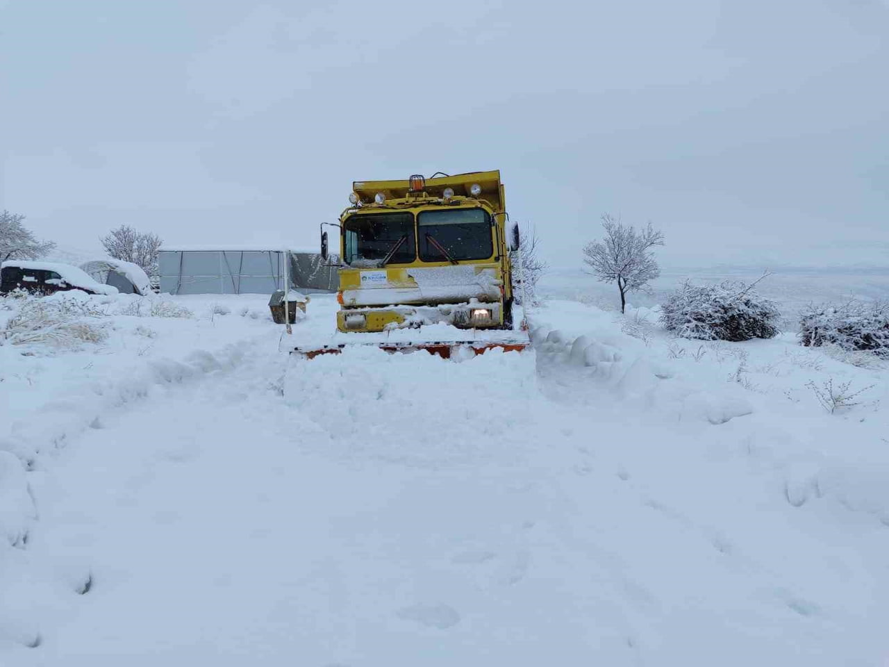 MALATYA’DA 136 KIRSAL MAHALLE YOLU KAPALI
