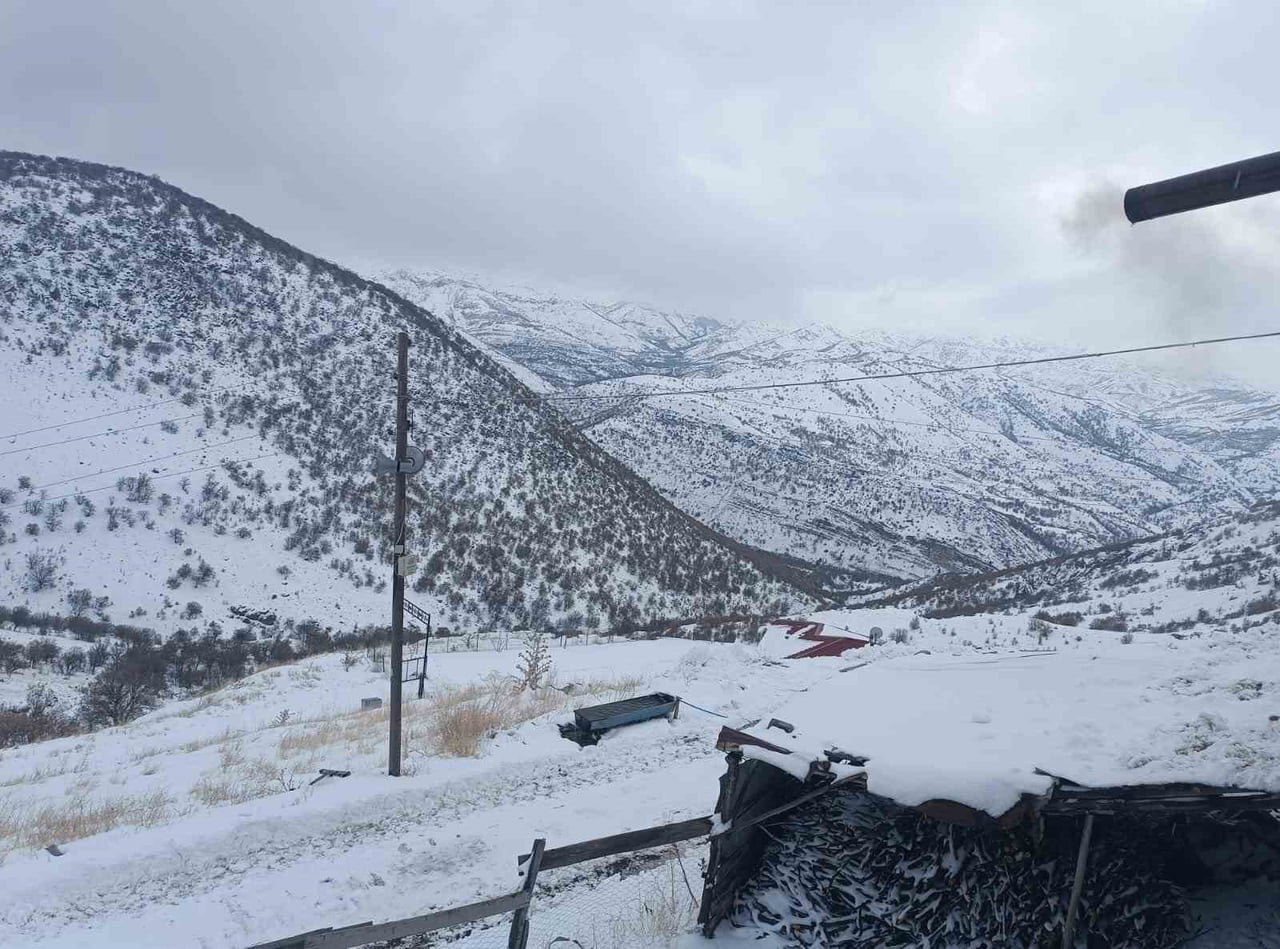 MALATYA’DA KIRSAL KESİMLERDE KAR ETKİLİ OLUYOR