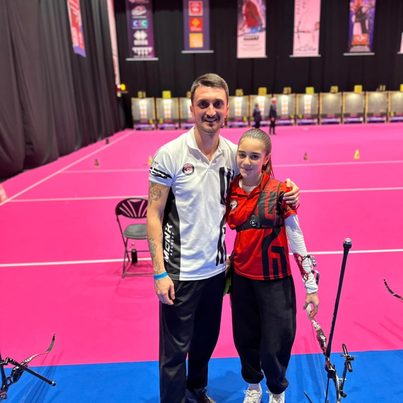 MANAVGATLI ADA ŞAHİN, FRANSA'NIN NİMES ŞEHRİNDE DÜZENLENEN SALON DÜNYA OKÇULUK KUPASI'NDA KLASİK...