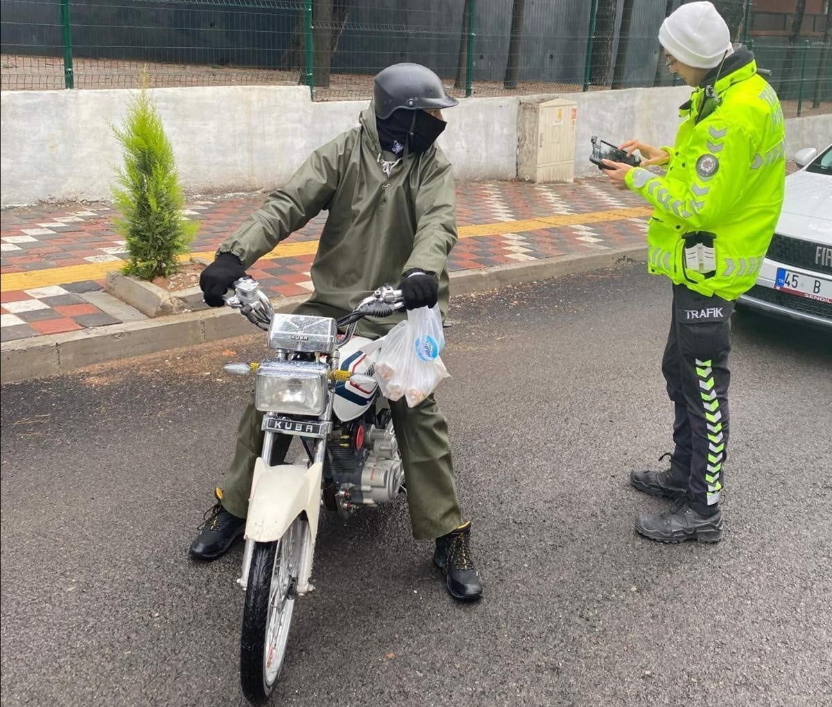 MANİSA İL EMNİYET MÜDÜRLÜĞÜ’NCE GERÇEKLEŞTİRİLEN MOTOSİKLET VE MOTORLU BİSİKLET DENETİMLERİNDE...