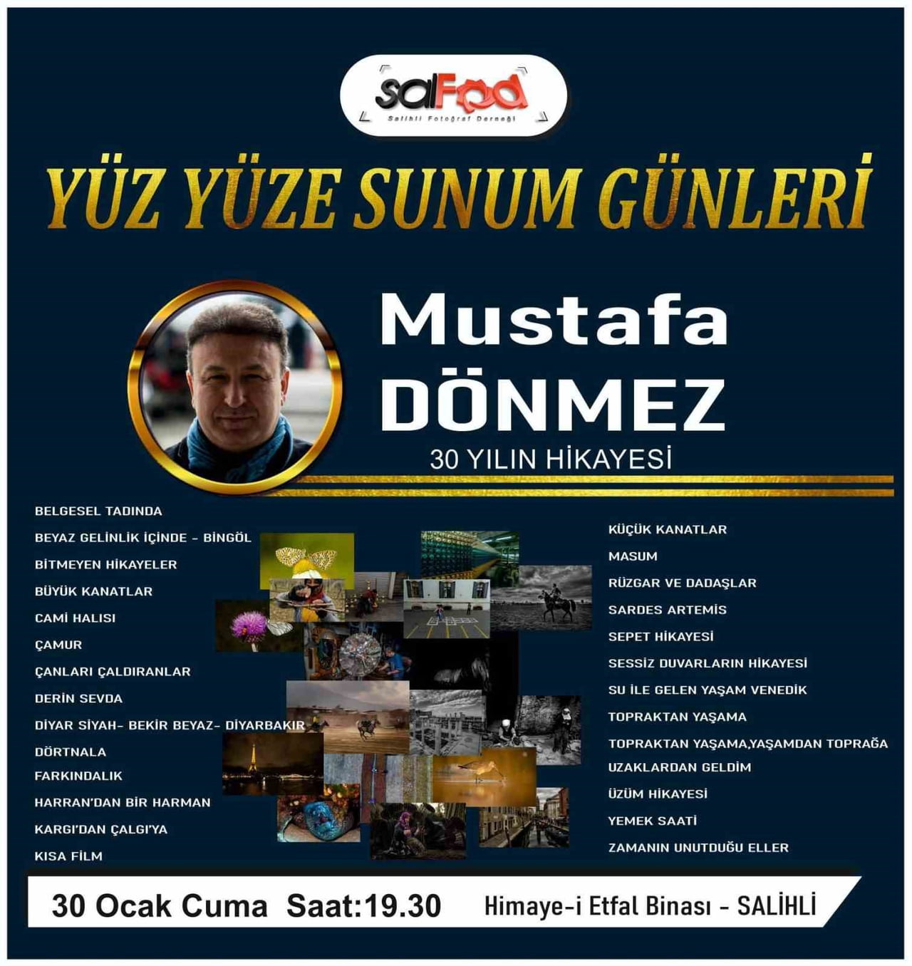 MANİSA’NIN SALİHLİ İLÇESİNDE FOTOĞRAF TUTKUNLARINI BİR ARAYA GETİRECEK YENİ BİR ETKİNLİK BAŞLIYOR....