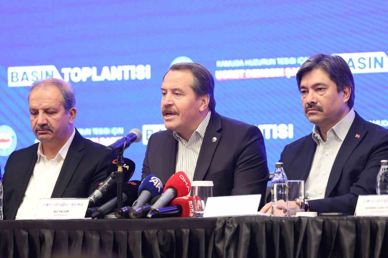 MEMUR SENDİKALARI KONFEDARASYONU (MEMUR-SEN) GENEL BAŞKANI ALİ YALÇIN, "KAMU PERSONEL SİSTEMİNE...